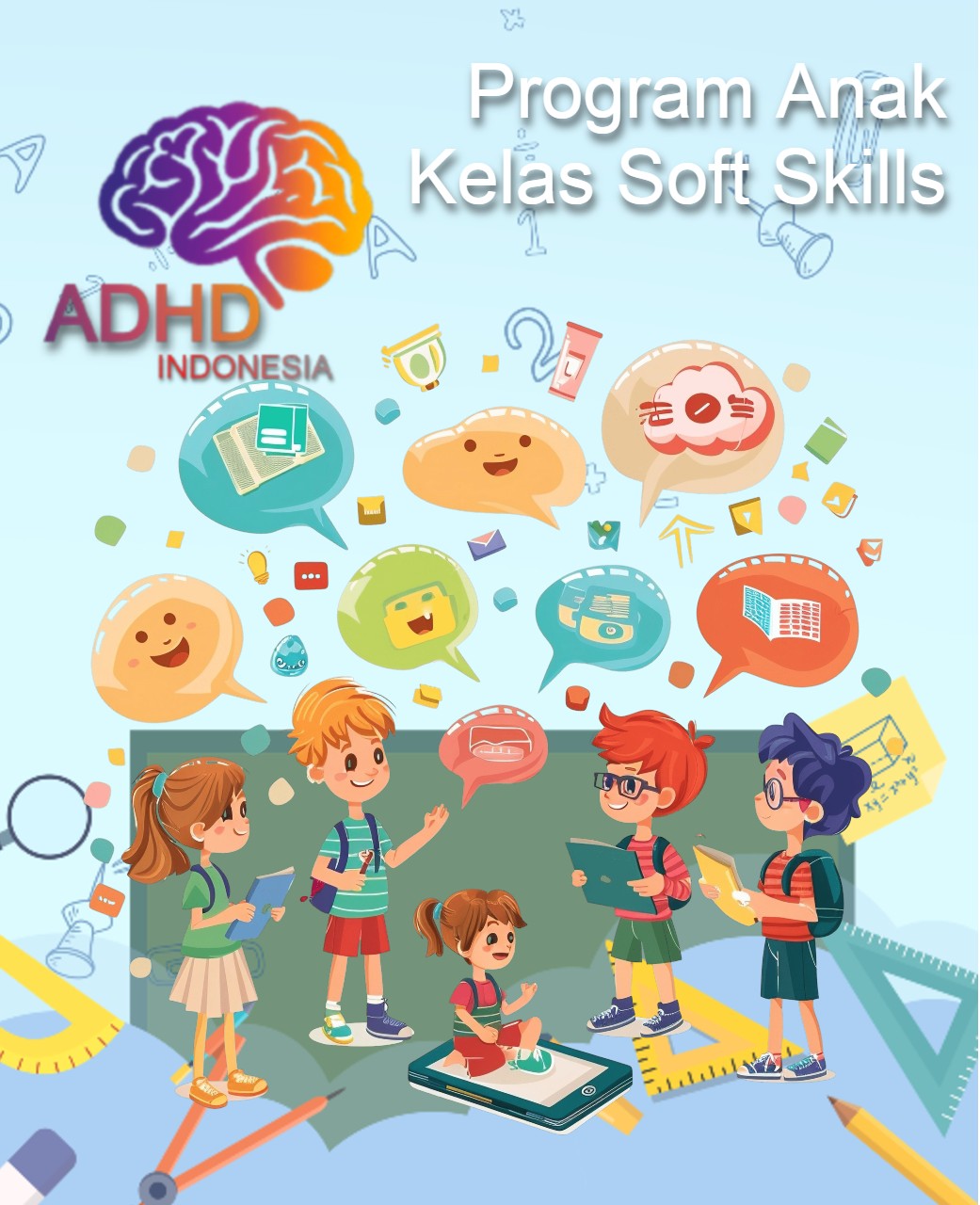 Program ADHD Indonesia Kabupaten Deiyai Kelas Soft Skills Anak ADHD